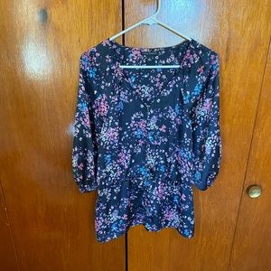 Floral Banana Republic Blouse S